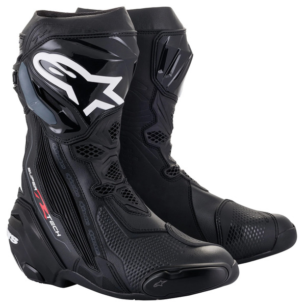 Cizme moto race Alpinestars Supertech R Negru [1]