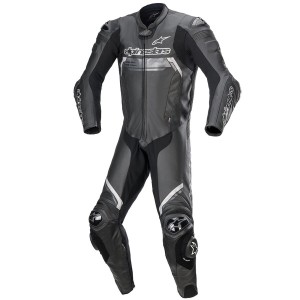 Combinezon de piele 1 piesa ALPINESTARS MISSILE V2 IGNITION Negru/Negru