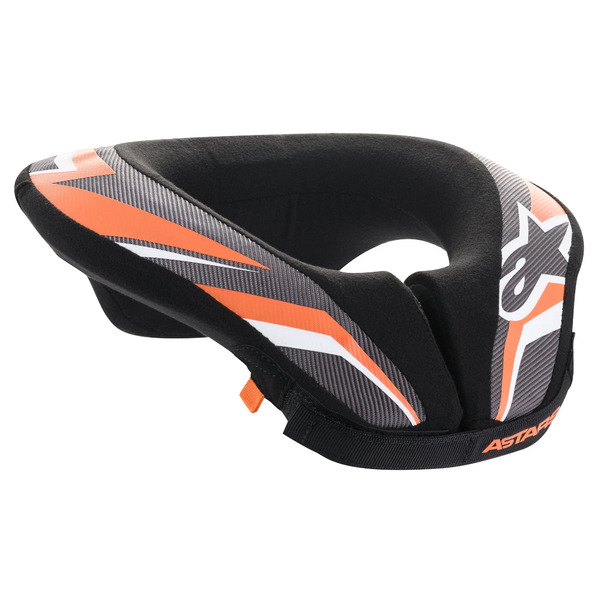 Protectie de gat pentru copii ALPINESTARS SEQUENCE YOUTH NECK ROLL Negru/Rosu [1]