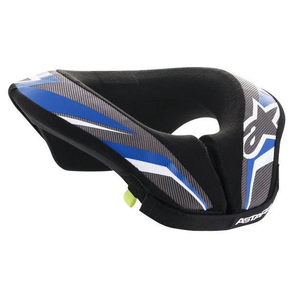 Protectie de gat pentru copii ALPINESTARS SEQUENCE YOUTH NECK ROLL Negru/Albastru [1]