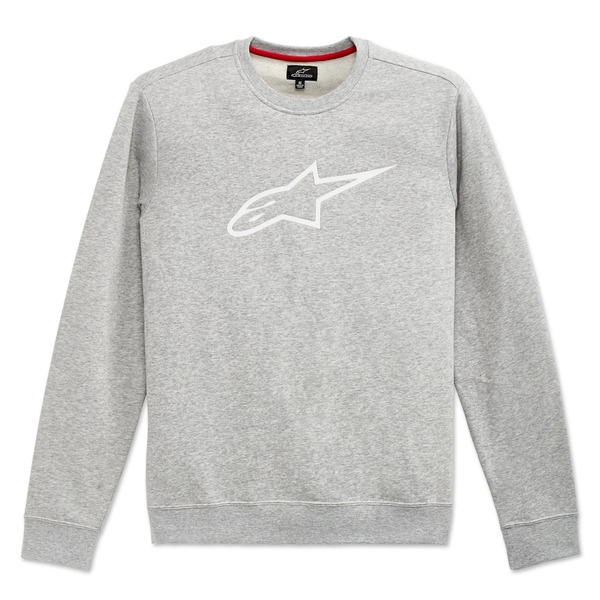 Bluza ALPINESTARS AGELESS CREW Fleece Gri/Alb [1]