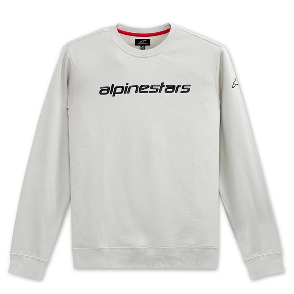 Bluza ALPINESTARS LINEAR CREW Fleece argintiu/negru [1]