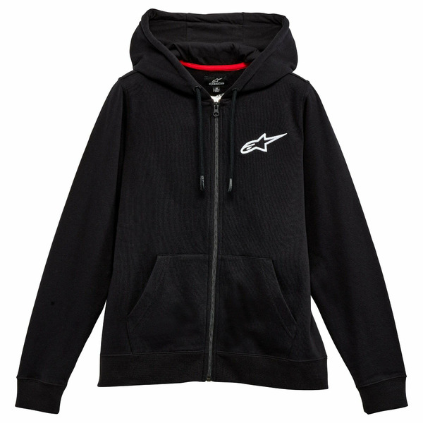 Hanorac dama ALPINESTARS WOMEN S AGELESS CHEST Negru/Alb [1]