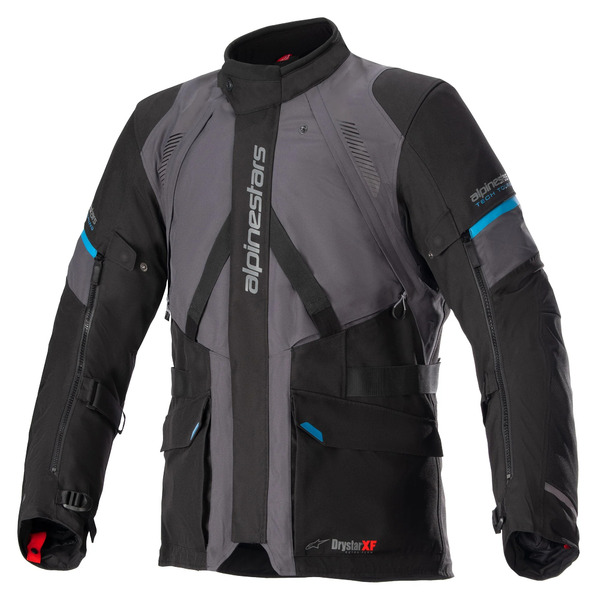 Geaca textil impermeabila Alpinestars MONTEIRA DRYSTAR XF Gri inchis/Negru/Albastru [1]