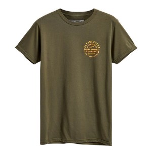 Tricou ALPINESTARS CAPPED Verde military