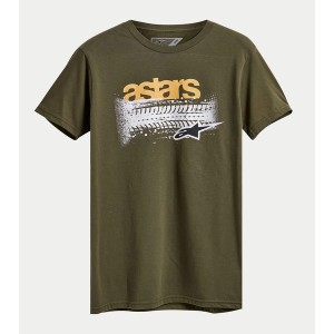 Tricou ALPINESTARS BURNOUT Verde military Tricou ALPINESTARS BURNOUT Verde military