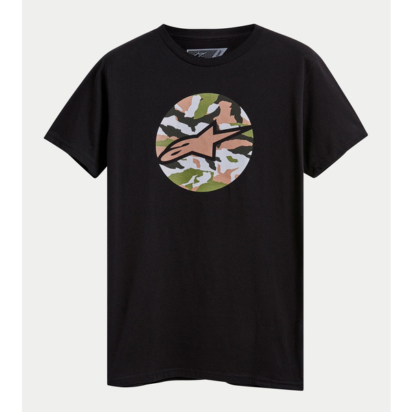 Tricou ALPINESTARS CAMO DISK Negru [1]
