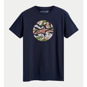 Tricou ALPINESTARS CAMO DISK Navy Tricou ALPINESTARS CAMO DISK Navy
