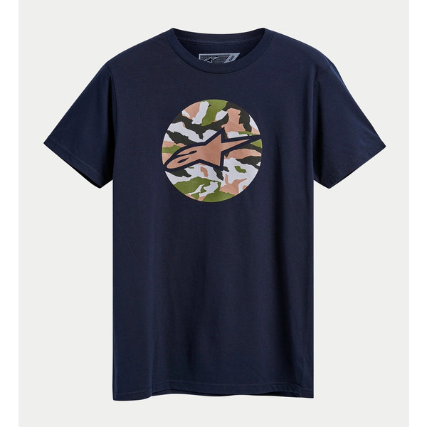 Tricou ALPINESTARS CAMO DISK Navy [1]