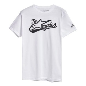 Tricou ALPINESTARS LOS ANGELES Alb