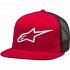 Sapca ALPINESTARS CORP TRUCKER Hat Negru/Alb/Rosu [2]
