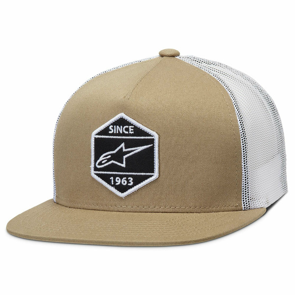 Sapca ALPINESTARS BOLT TRUCKER Hat Bej/Alb [1]