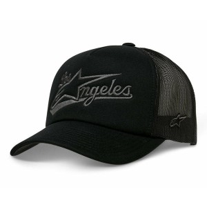 Sapca ALPINESTARS LOS ANGELES FOAM TRUCKER Hat Negru/Gri Sapca ALPINESTARS LOS ANGELES FOAM TRUCKER Hat Negru/Gri