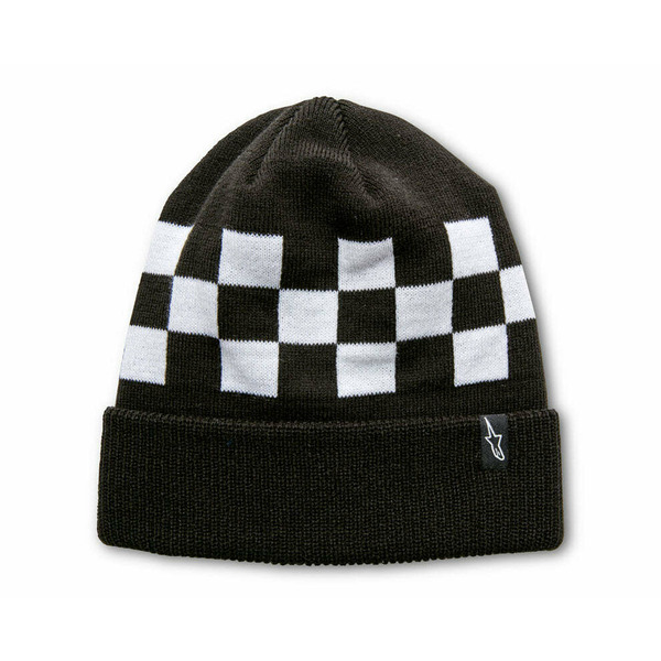 Caciula ALPINESTARS CHECKED Beanie Negru/Alb [1]