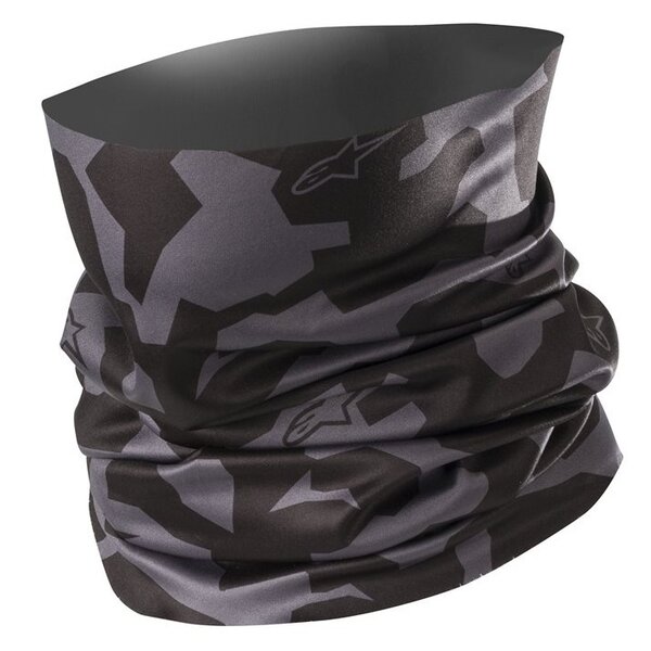 Protectie gat Alpinestars CAMO Neck Tube Negru/Antracit [1]