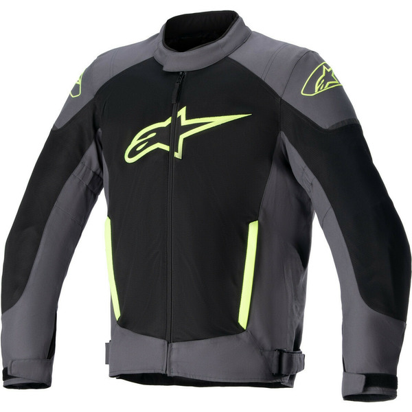 Geaca textil de vara ALPINESTARS T-SP X SUPERAIR Gri inchis/Negru/Galben fluo [1]