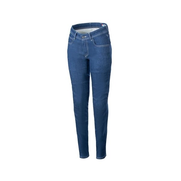 Jeansi moto dama ALPINESTARS Stella DAISY V3 Albastru [1]