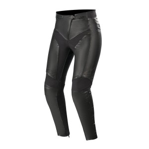 Pantaloni de piele dama Alpinestars Stella Vika V2 Negru