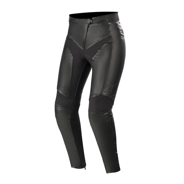 Pantaloni de piele dama Alpinestars Stella Vika V2 Negru [1]