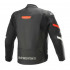Geaca de piele Alpinestars FASTER V2 Negru/Rosu [2]