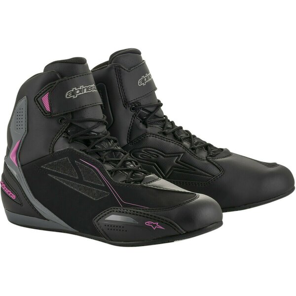 Ghete moto sport/touring Alpinestars Stella Faster-3 Drystar Negru/Gri [1]