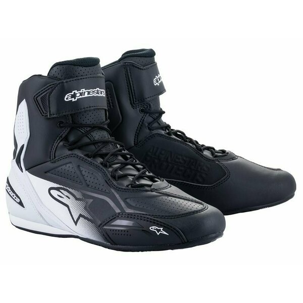 Ghete moto sport/touring Alpinestars Faster-3 2022 Negru/Alb [1]