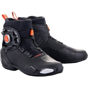 Ghete moto sport ALPINESTARS SP-2 Negru/Alb/Rosu fluo Ghete moto sport ALPINESTARS SP-2 Negru/Alb/Rosu fluo