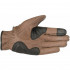 Manusi de piele ALPINESTARS CRAZY EIGHT Negru/Maro [3]