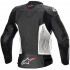 Geaca de piele dama ALPINESTARS STELLA GP PLUS V4 Negru/Alb/Roz [2]