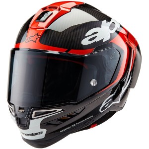 Casca integrala sport ALPINESTARS SUPERTECH R10 CARBON ELEMENT Negru/Argintiu