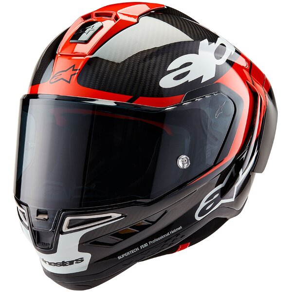 Casca integrala sport ALPINESTARS SUPERTECH R10 CARBON ELEMENT Negru/Argintiu [1]