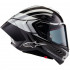 Casca integrala sport ALPINESTARS SUPERTECH R10 CARBON ELEMENT Negru/Argintiu [8]