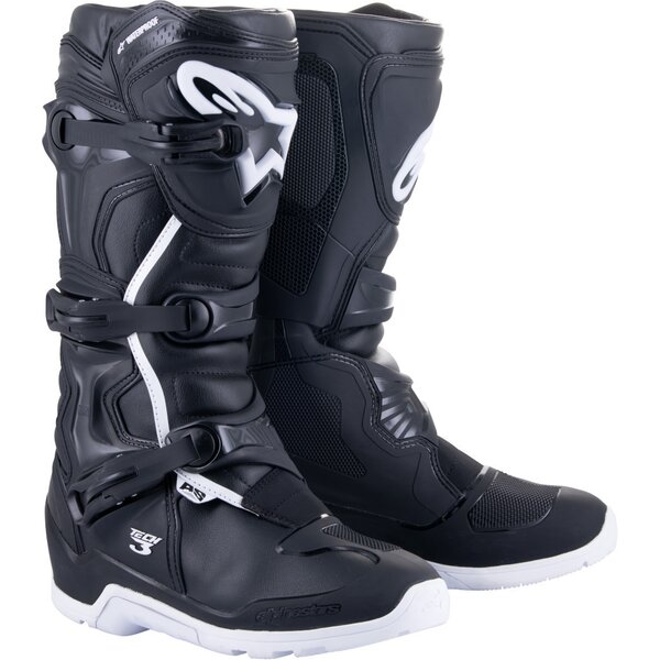 Cizme cross-enduro Alpinestars TECH 3 ENDURO WP Negru/Alb [1]