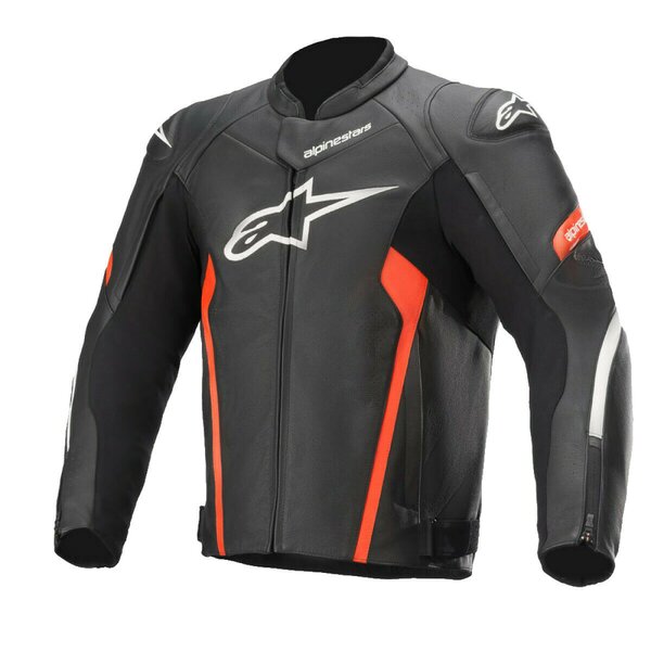 Geaca de piele Alpinestars FASTER V2 Negru [1]