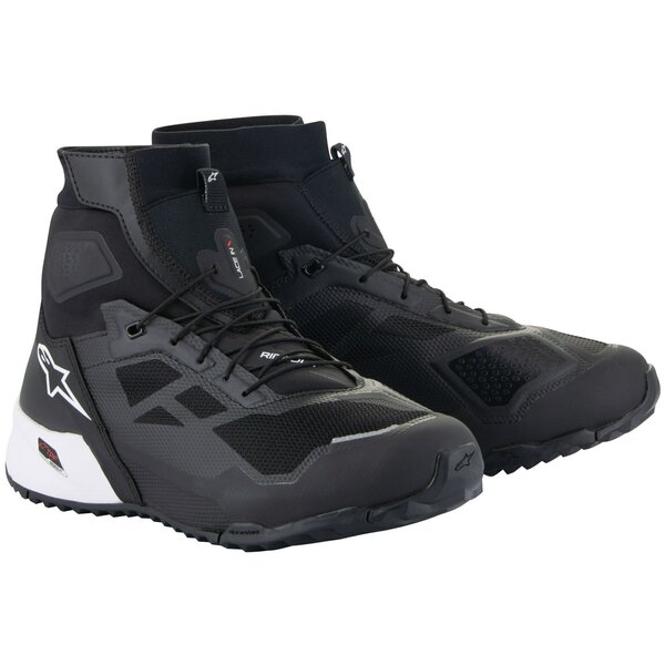 Ghete moto sport/touring ALPINESTARS CR-1 Negru/Alb [1]