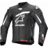 Geaca de piele Alpinestars GP PLUS R V4 RIDEKNIT Negru/Alb [2]