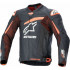Geaca de piele Alpinestars GP PLUS R V4 RIDEKNIT Negru/Rosu fluo [2]