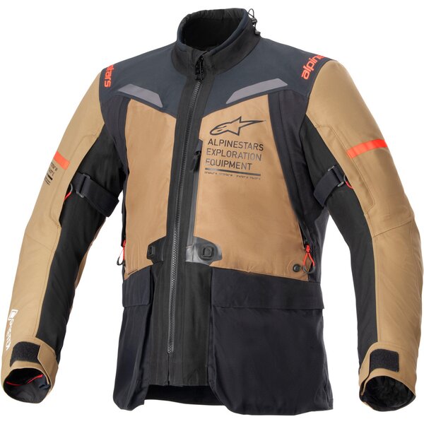Geaca textil impermeabila Alpinestars ST-7 2L GORE-TEX® Negru/Maro [1]