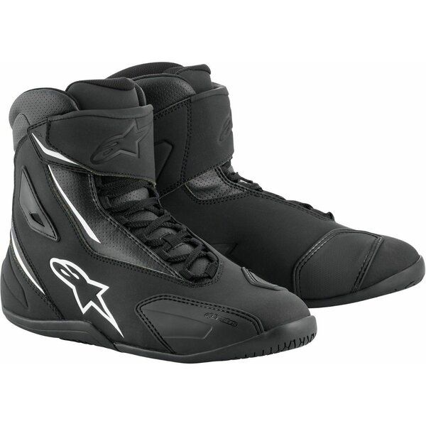Ghete moto Alpinestars Fastback-2 Negru/Alb [1]