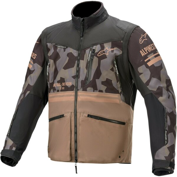 Geaca cross-enduro Alpinestars VENTURE R Negru/Camo/Rosu [1]