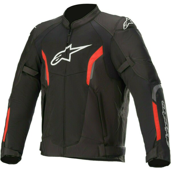 Geaca textil de vara ALPINESTARS AST AIR V2 Negru/Alb/Rosu [1]