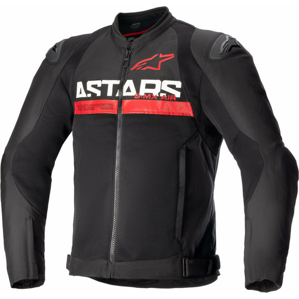 Geaca textil de vara ALPINESTARS SMX AIR Negru/Rosu [1]