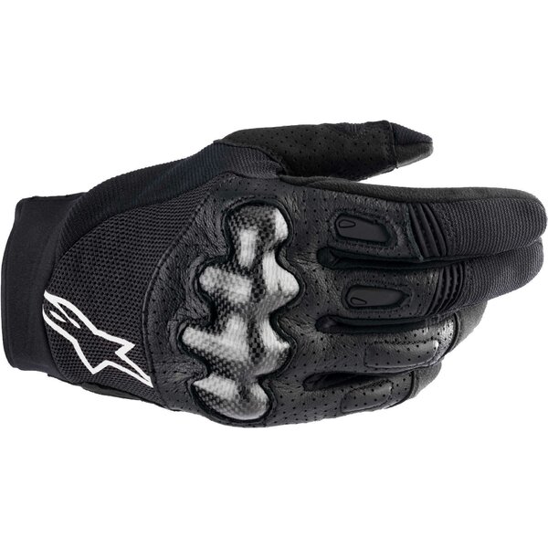 Manusi de piele vara Alpinestars MEGAWATT V2 Negru [1]