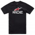 Tricou ALPINESTARS RIDE 4.0 CSF Negru/Alb/Rosu [3]