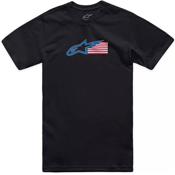 Tricou ALPINESTARS RACING USA CSF Negru [1]