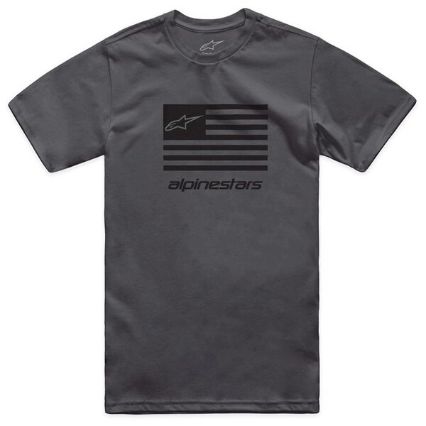 Tricou ALPINESTARS FLAG CSF GRI/NEGRU [1]