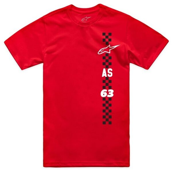 Tricou ALPINESTARS LIVER CSF Rosu [1]