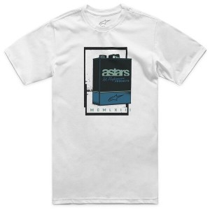 Tricou ALPINESTARS GALUN CSF Alb