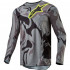 Tricou cross-enduro ALPINESTARS RACER TACTICAL 2024 Gri deschis/Negru/Maro [2]