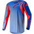 Tricou cross-enduro Alpinestars FLUID LUCENT 2024 Albastru/Portocaliu [2]